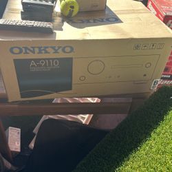 New Onkyo amplifier, unopened