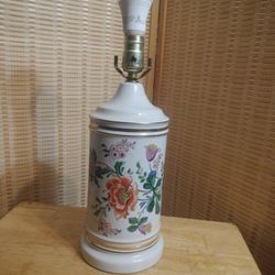  Vintage Tilden-Thurber Porcelain Lamp  1960