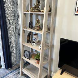 Bookshelf (5 tier) white
