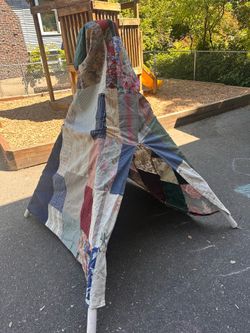 FREE Hand made play tent, in great condition