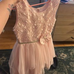 Pink Dress Girl Size 8