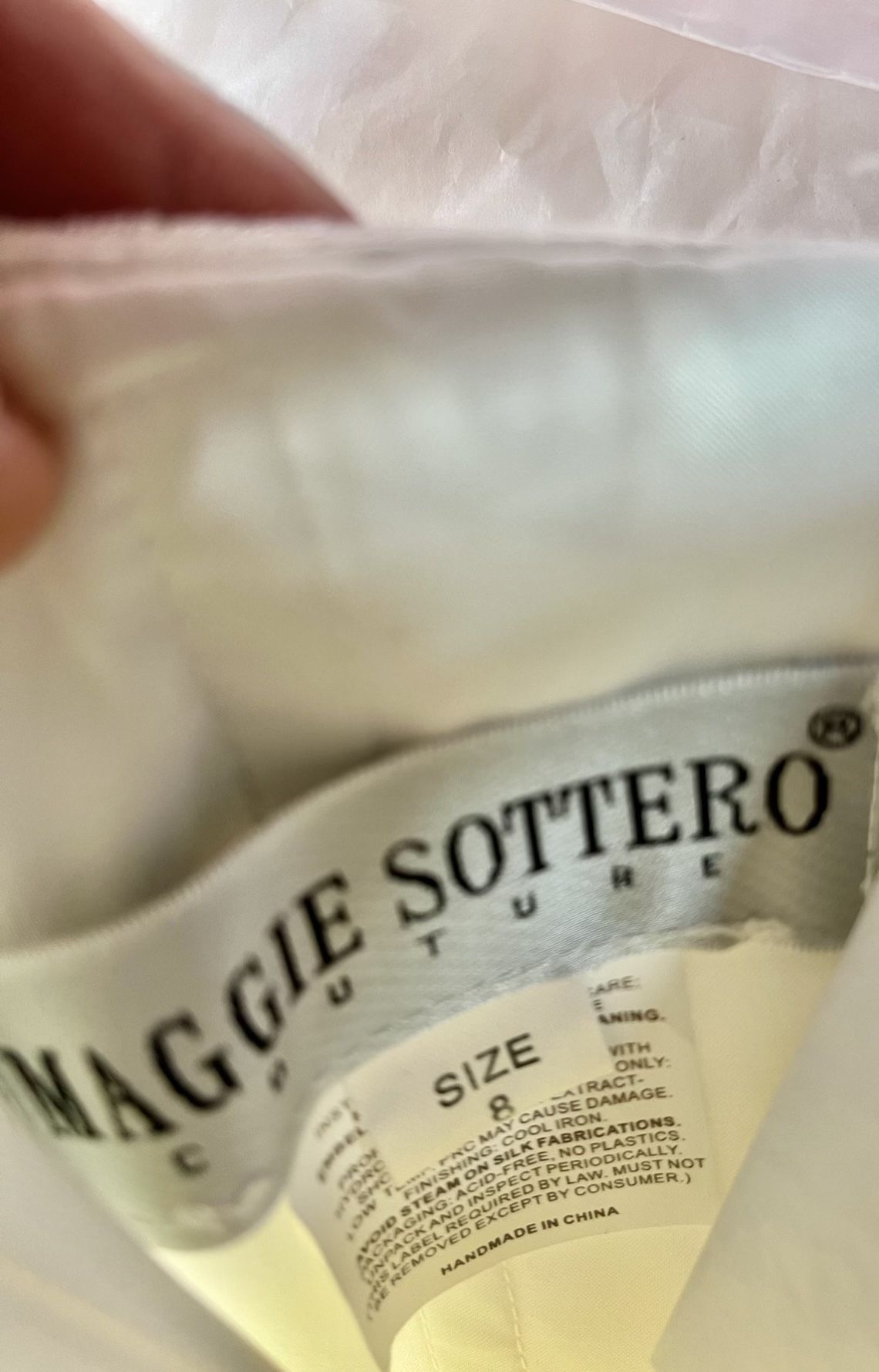 Maggie Sottero Couture Wedding Dress