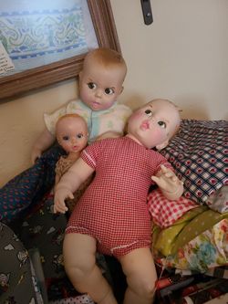 3 Gerber Baby Dolls