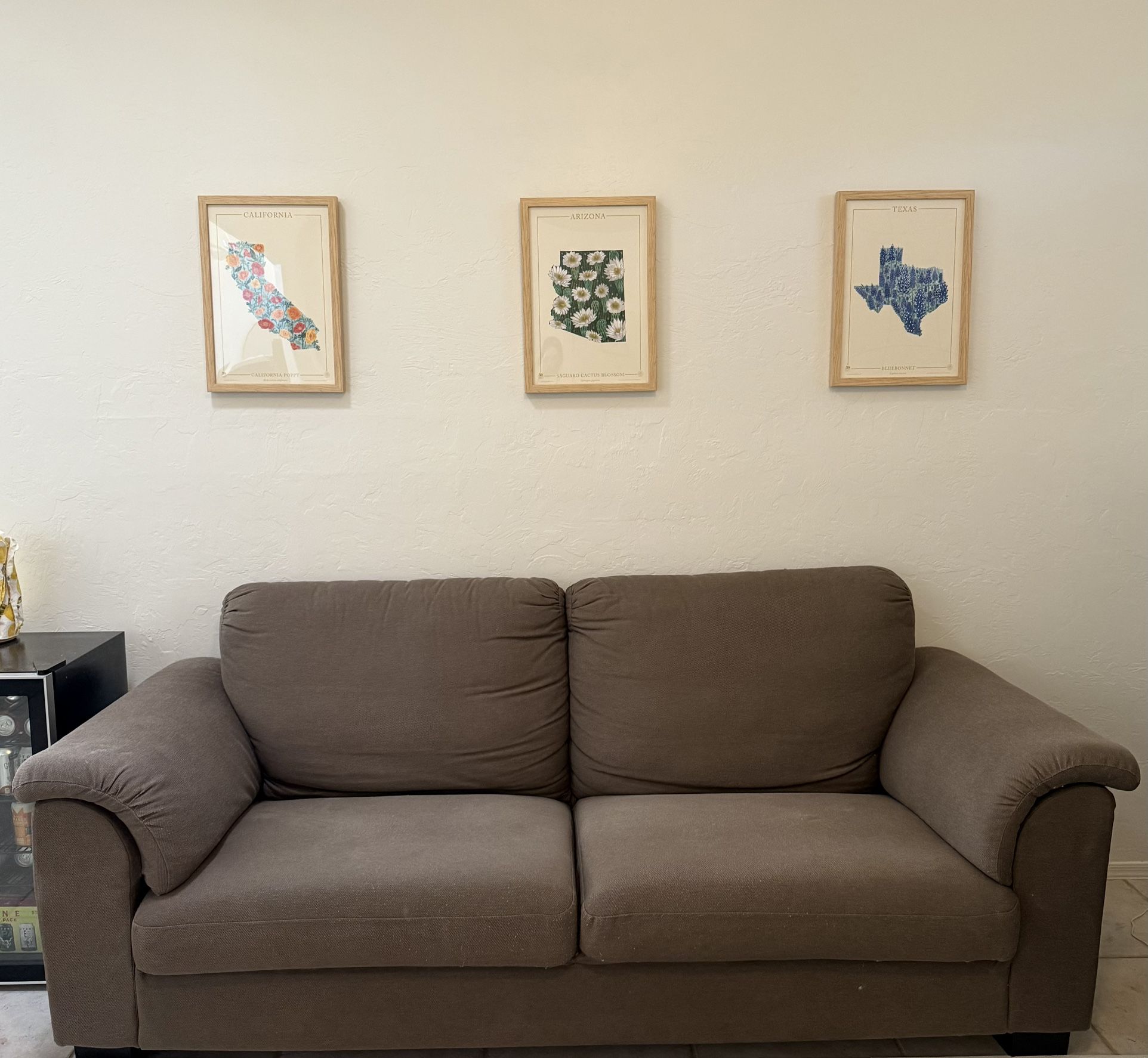 IKEA Tidafors Sofa-Brown