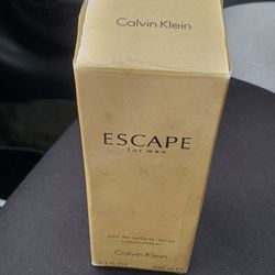 Calvin Klein Escape Cologne For Men 3.4oz Bottle 80% Full Asking $30 Firm on Price 
