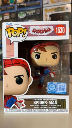 Funko Pop Spider-Man (Friendly Neighborhood) Marvel- Disney