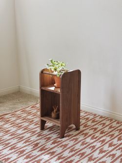 Walnut Plant Stand