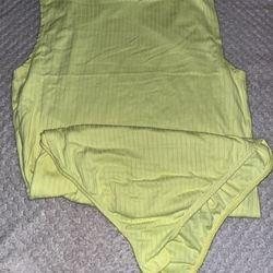 Yellow Bodysuit 
