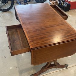 Antique English Style Pembroke Desk 