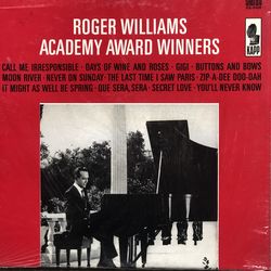 Vintage Record Roger Williams Academy Award  Winners! Beautiful music from the past