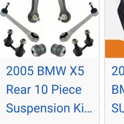 2005 Bmw X5 4.4l Rear Suspension N Brakes