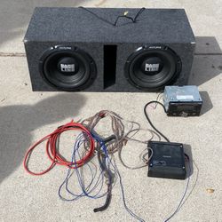 Complete Car System With Amp