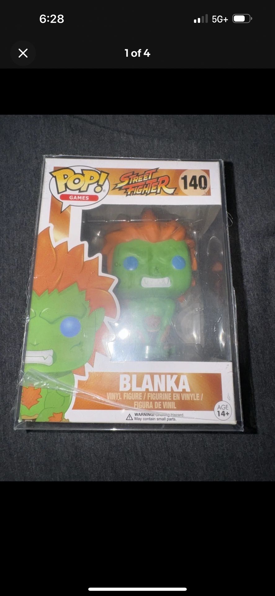 Funko Pop! Vinyl: Street Fighter - Blanka #140 w/ Protector