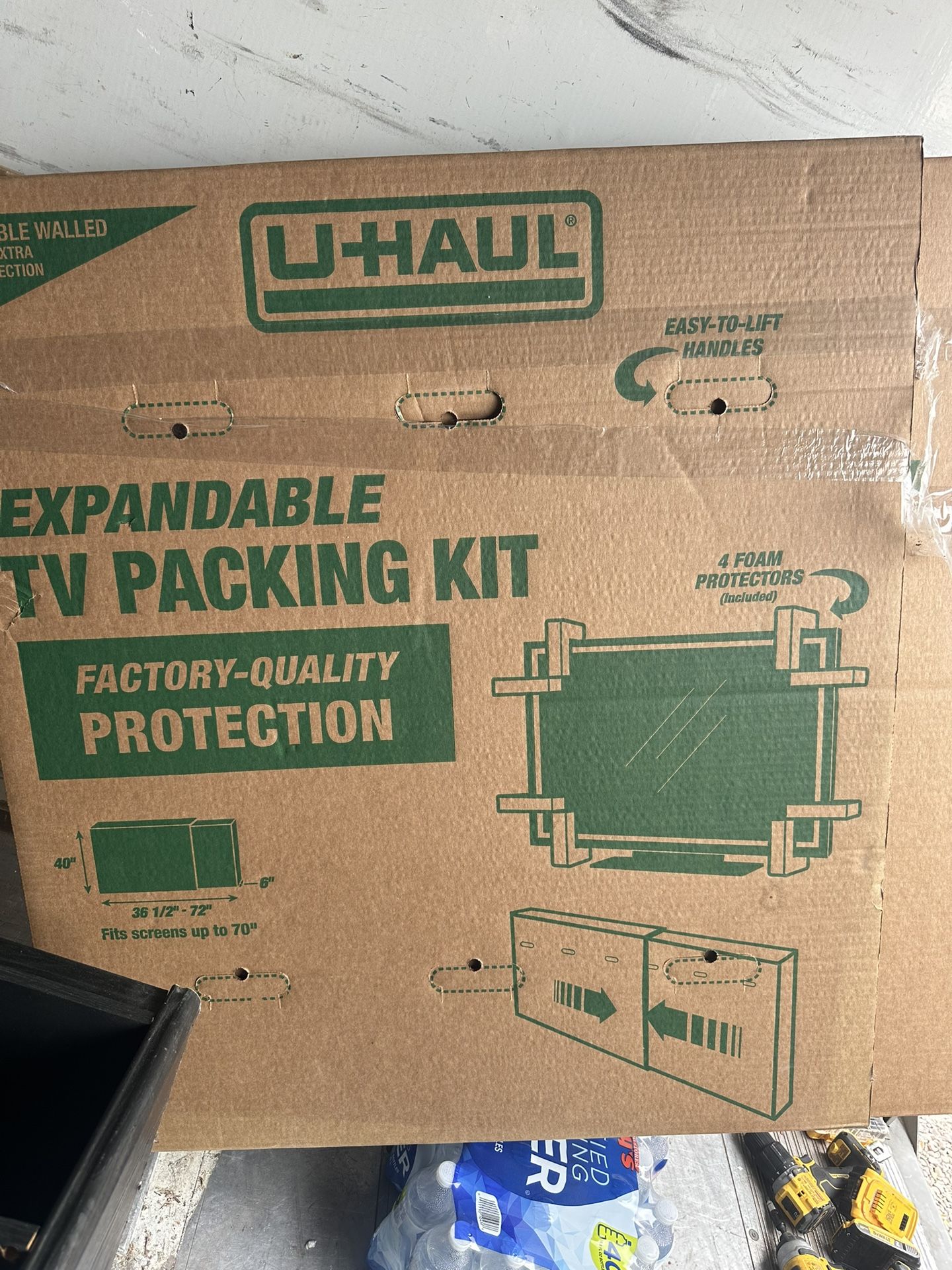 U-Haul 70” TV transport Box