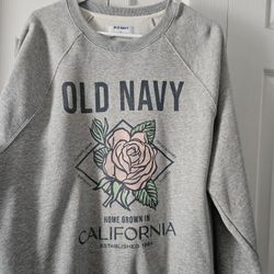 Old Navy Women's Sweatshirt Xl 