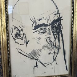 Cuadro  De Colección Jack Levine 