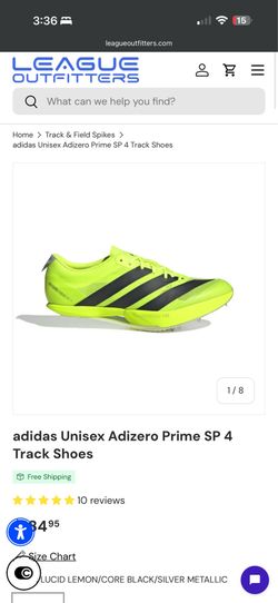 track sprinting spikes