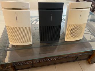 Bose Speaker Set – Two White, One Black