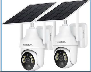 SEHMUA Solar Powered Security Cameras
