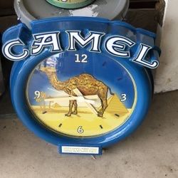 1998 Camel Wall Clock 