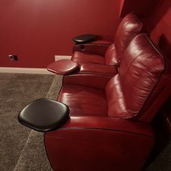 Italian leather 2 Seater Couch
