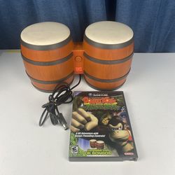 GameCube Donkey Kong Jungle Beat w/ Bongos *TESTED 
