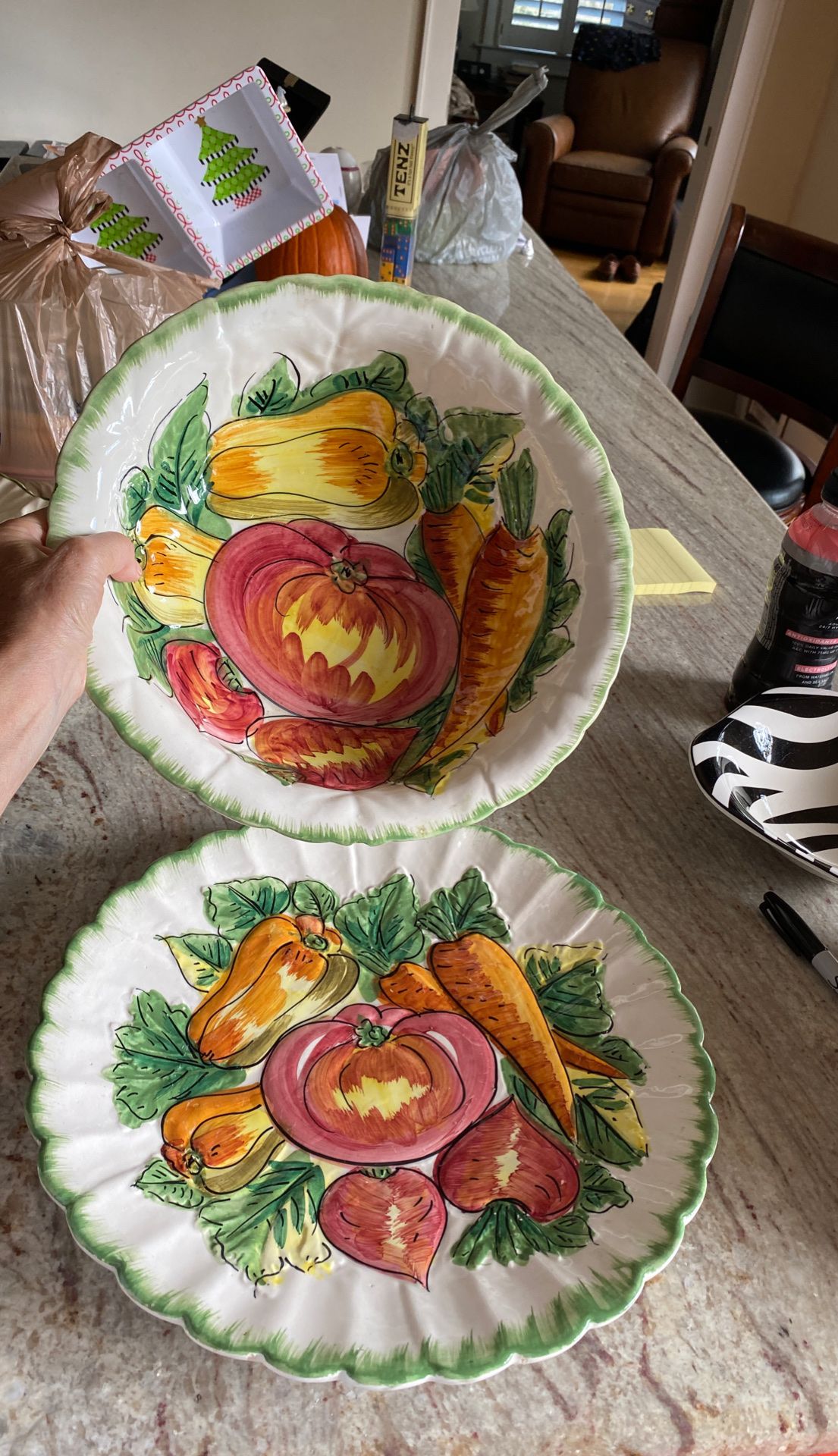 Italian serving dish set