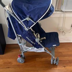 McLaren 2016 Quest Stroller Medieval Blue/silver