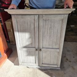 New Brunswick Rustic Grey Dartboard Cabinet