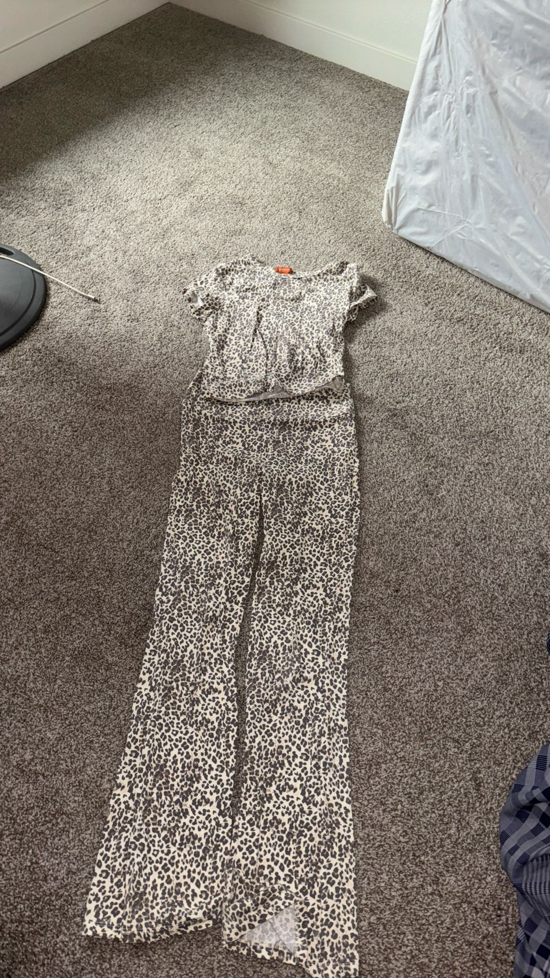 cheetah print shirt pants