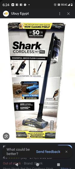 Shark Cordless Pet Stick Vacuum NEW