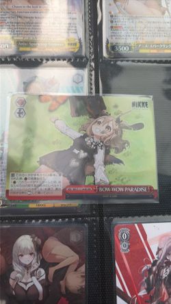 BOW WOW PARADISE RRR Nikke Weiss Schwarz Japanese