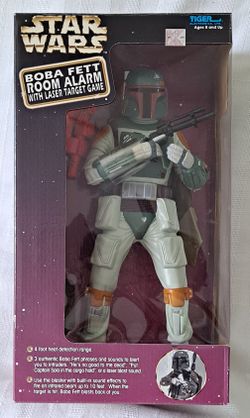 NEW Tiger Electronic sounds talking/movie phrases STAR WARS BOBA FETT ROOM GUARD