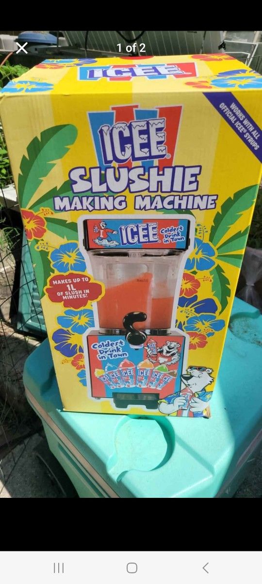 Icee Slushie Machine