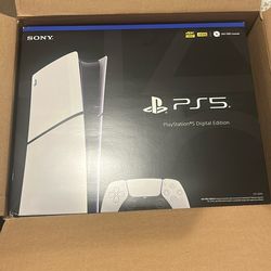 Brand New PS5 Slim Digital Edition Under Retail
