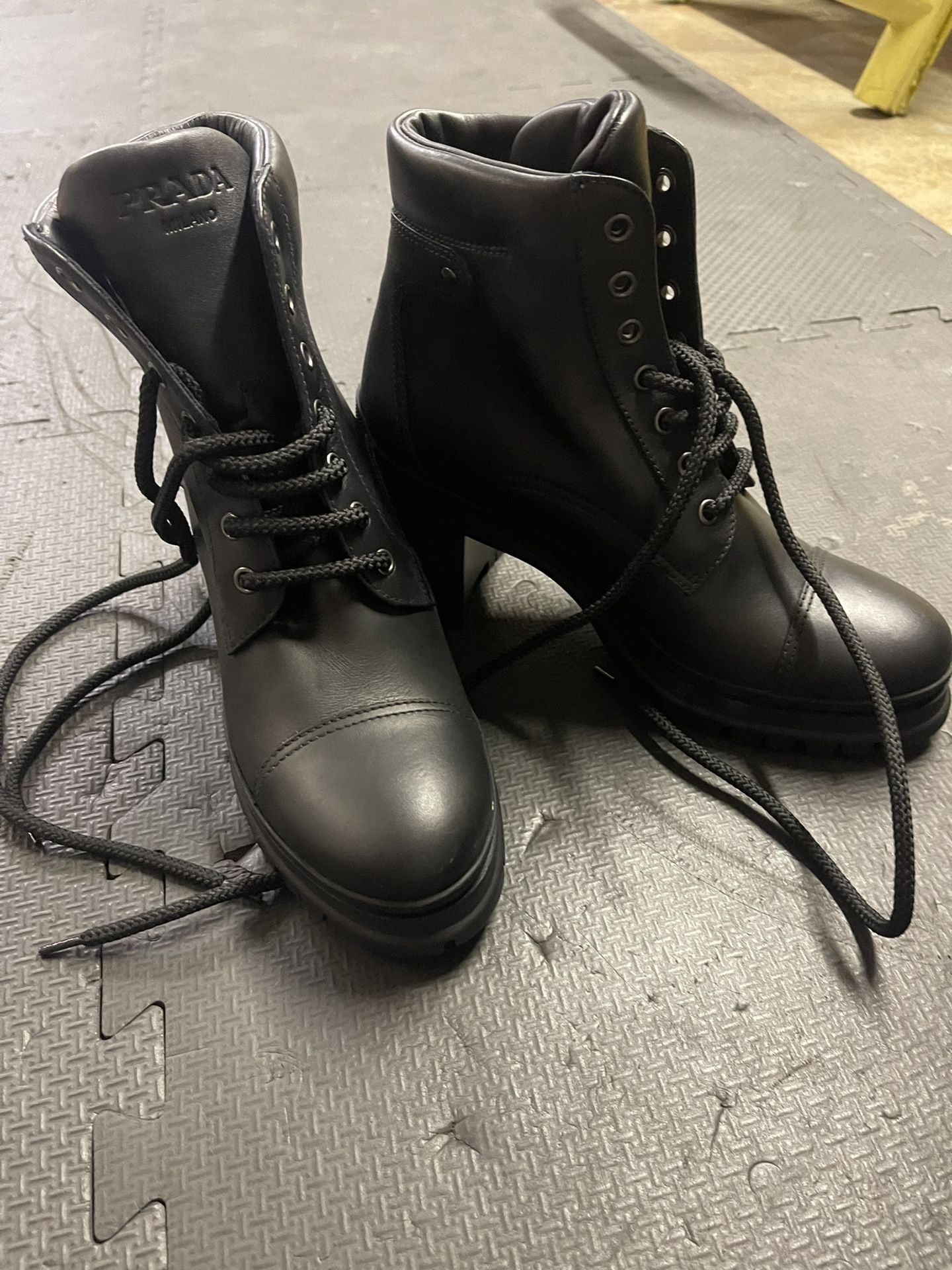 Black Prada Boots