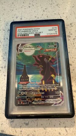 Pokemon 2021 Umbreon VMAX 215/203 Alt Art Evolving Skies GEM MINT PSA 10