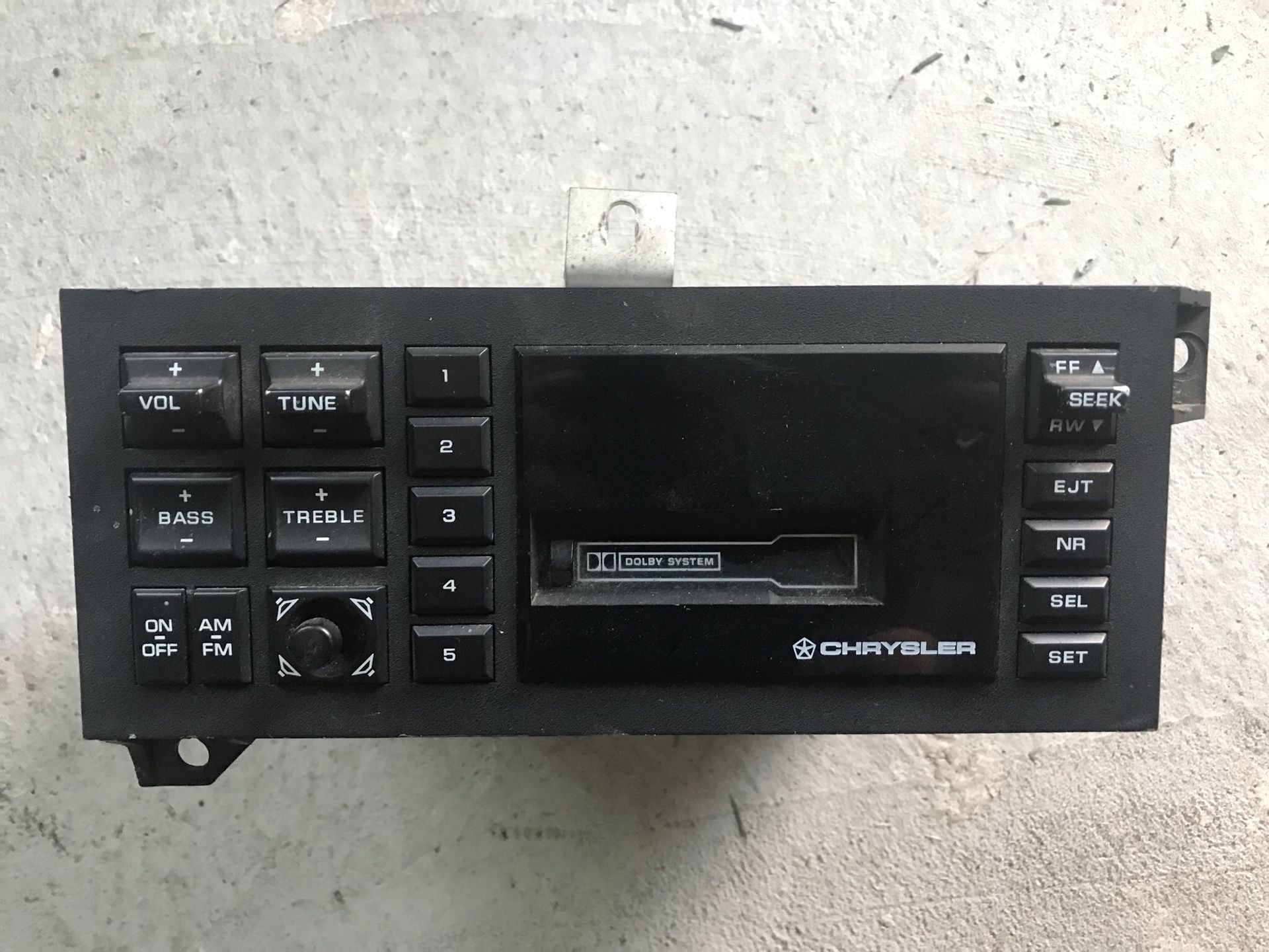 Chrysler Dodge Jeep Cassette Radio Part# 56007241 OEM