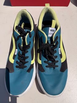 Vans UltraRange Sneakers Teal Black Yellow