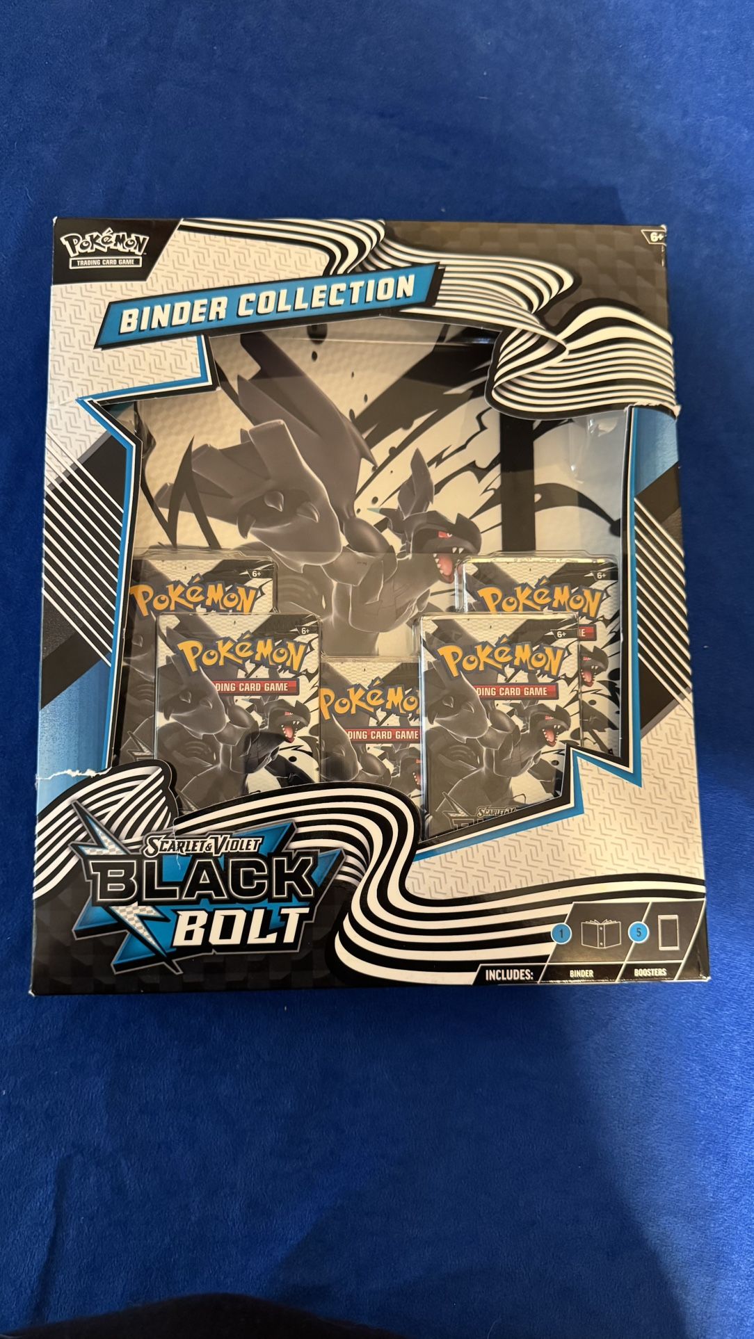 Pokemon Black Bolt Binder Collection Box