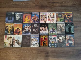 Lot of DVDs Movies Action Adventure fantasy