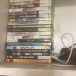 Xbox 360 Games And  Movies 