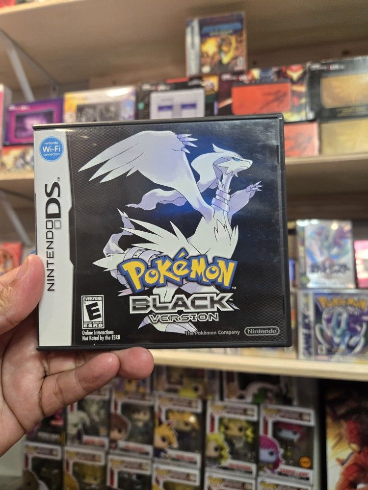 Pokemon Black Complete In Box Nintendo DS