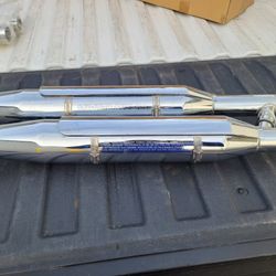 Harley Chrome Mufflers