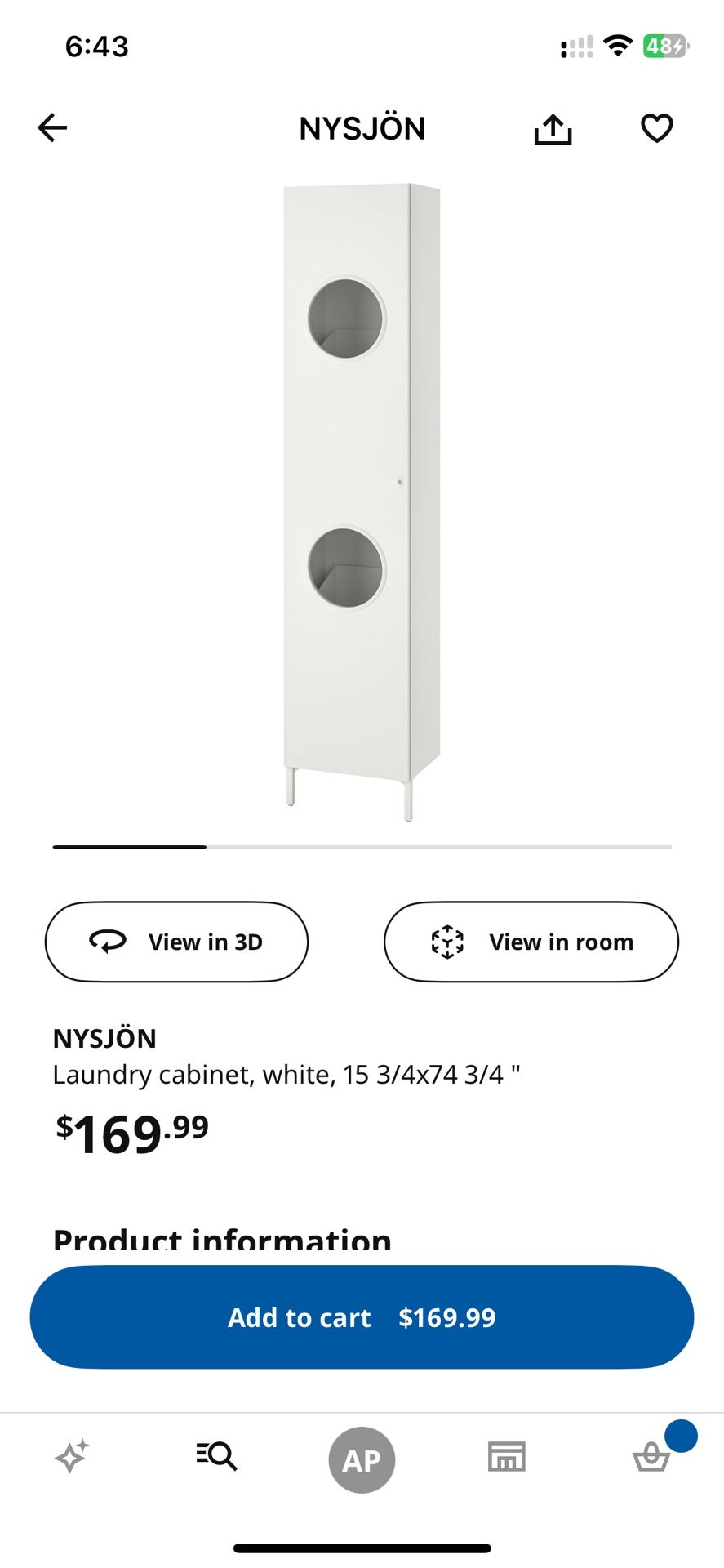 Laundry Cabinet