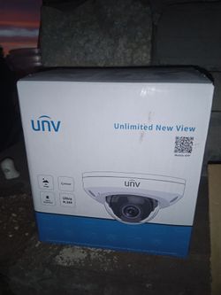 Two UNV Dome Security Camera