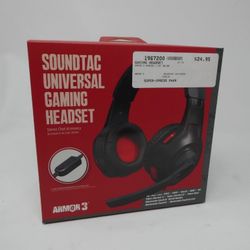 Armor3 SoundTac Universal Gaming Headset Nintendo Switch/PS4/Xbox One/Wii U/PC