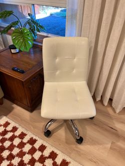 White office chair