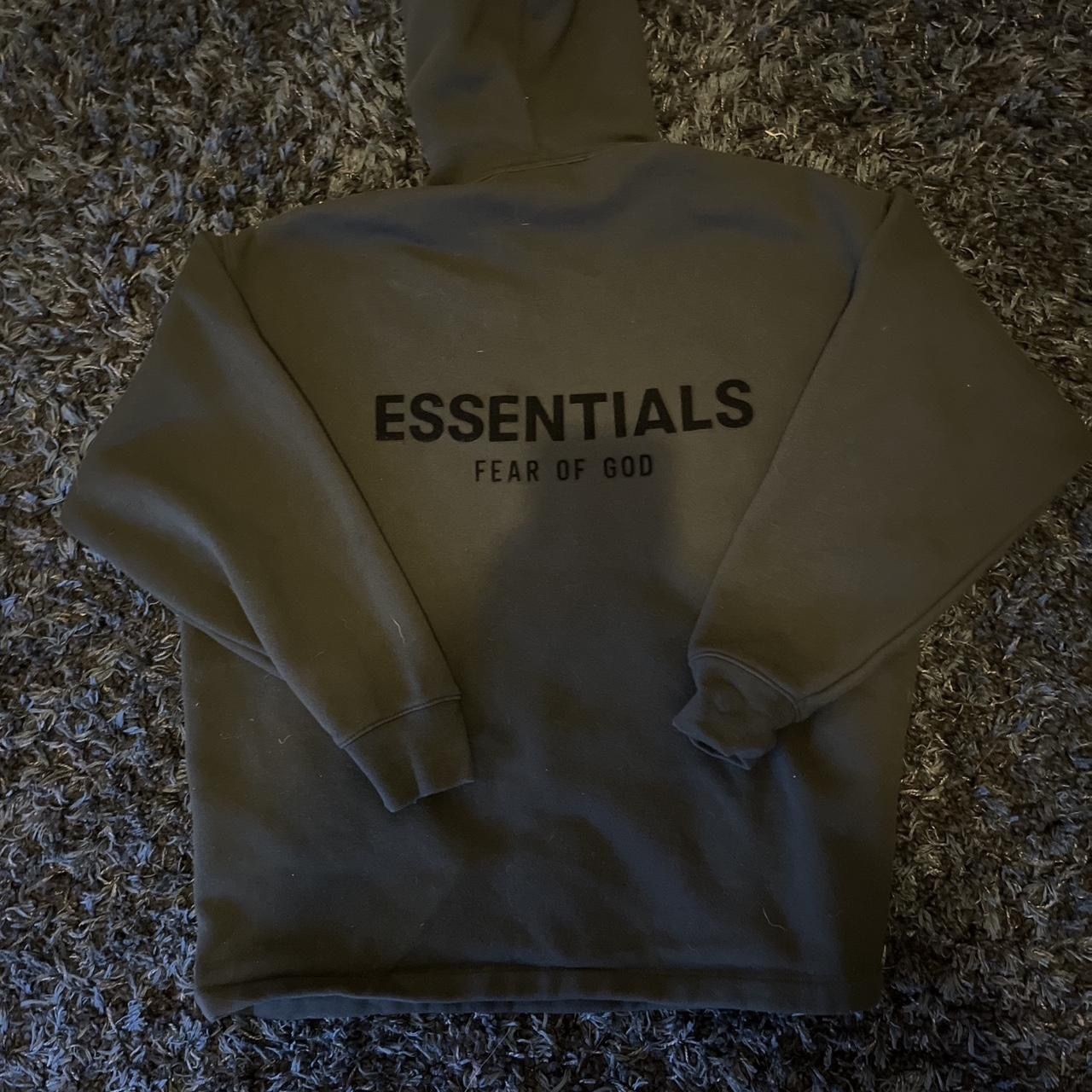 Essentials hoodie black XS
