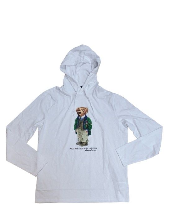 Polo Ralph Lauren Bear Hooded Longsleeve T-Shirt